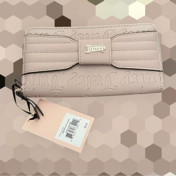 Juicy Couture Handbags - Juicy Couture Blush Pink Wallet NWT
 MSRP $55.00